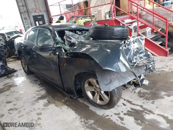 2012 Dodge Charger SE with VIN 2C3CDXBG9CH211271, listed as a IAAI auction lot 41699232 with 1 mi miles. Bid and sale history available at carsss.com. Image 1.