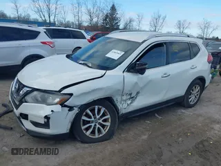 2017 Nissan Rogue S with VIN JN8AT2MVXHW017964, listed as a IAAI auction lot 41869965 with 123,544 mi miles and . Bid and sale history available at DreamBid. Image 18.