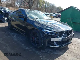 2021 BMW 4 Series 430i xDrive z VIN WBA73AP09MCG57420, wystawiony jako IAAI lot #41579091 z przebiegiem 35 907 mil mil oraz . Historia ofert i sprzedaży dostępna na DreamBid. Obrazek 1.
