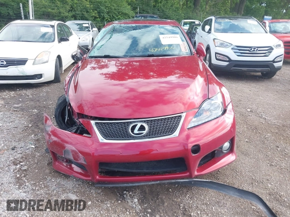 2008 Lexus IS F with VIN JTHBP262585001442, listed as a IAAI auction lot 42549906 with Not provided miles and . Bid and sale history available at DreamBid. Image 13.