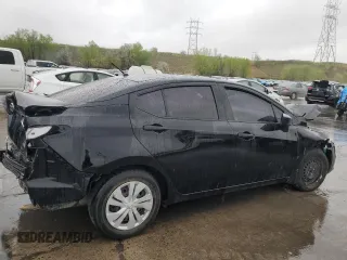 2021 Nissan Versa S with VIN 3N1CN8DV1ML858060, listed as a Copart auction lot 55814265 with 112,641 mi miles and Salvage title. Bid and sale history available at DreamBid. Image 3.