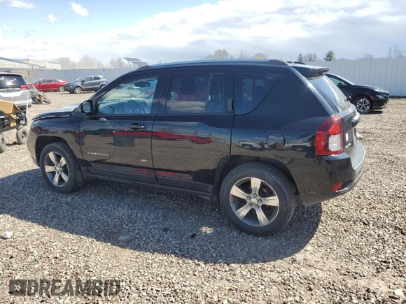 2016 Jeep Compass High Altitude Edition with VIN 1C4NJDEB0GD772702, listed as a Copart auction lot 52634105 with 74,494 mi miles and Salvage Title. Bid and sale history available at carsss.com. Image 2.