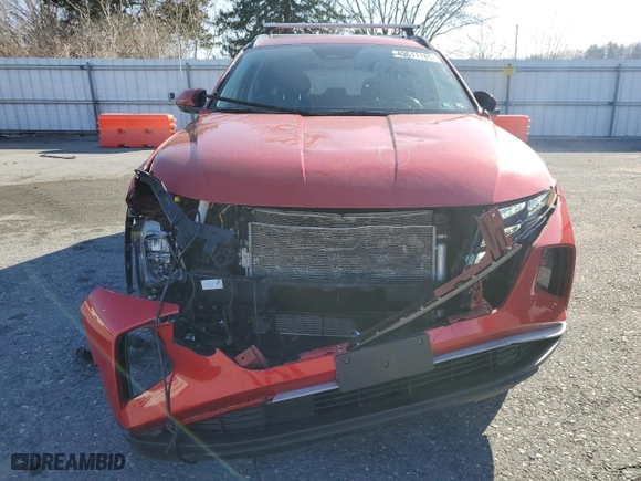 2022 Hyundai Tucson SEL with VIN 5NMJCCAE5NH045336, listed as a Copart auction lot 49611185 with 32,671 mi miles and Salvage Title. Bid and sale history available at carsss.com. Image 5.