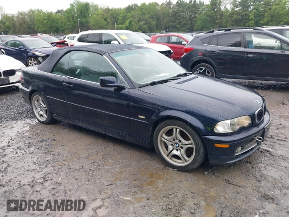 2001 BMW 3 Series 330Ci with VIN WBABS53411JU83635, listed as a IAAI auction lot 42453775 with Not provided miles and . Bid and sale history available at DreamBid. Image 1.