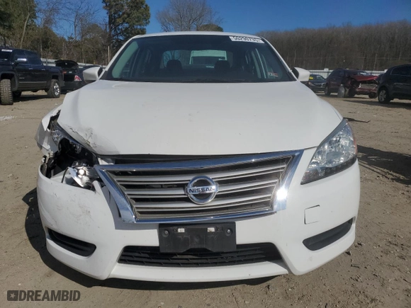 2015 Nissan Sentra S with VIN 3N1AB7AP9FY345936, listed as a Copart auction lot 50290735 with 113,572 mi miles and Salvage Title. Bid and sale history available at carsss.com. Image 5.