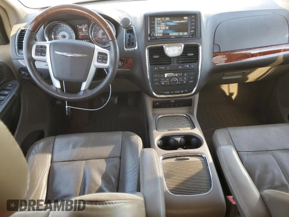 2015 Chrysler Town & Country Limited Platinum with VIN 2C4RC1GG6FR742540, listed as a Copart auction lot 42655965 with 135,227 mi miles and Salvage Title. Bid and sale history available at carsss.com. Image 8.