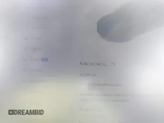 2023 Tesla Model 3 z VIN 5YJ3E1EA1PF642955, wystawiony jako IAAI lot #42121508 z przebiegiem 22 831 mil mil oraz . Historia ofert i sprzedaży dostępna na DreamBid. Obrazek 7.