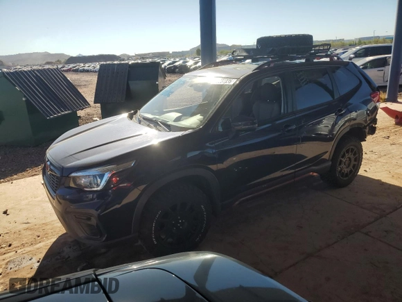 2019 Subaru Forester Sport with VIN JF2SKAPC4KH500550, listed as a Copart auction lot 50234435 with 101,487 mi miles and Salvage Title. Bid and sale history available at carsss.com. Image 1.