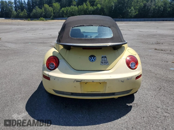 2007 Volkswagen Beetle with VIN 3VWSF31Y37M414892, listed as a Copart auction lot 65466425 with 142,561 mi miles and Clean title. Bid and sale history available at DreamBid. Image 6.