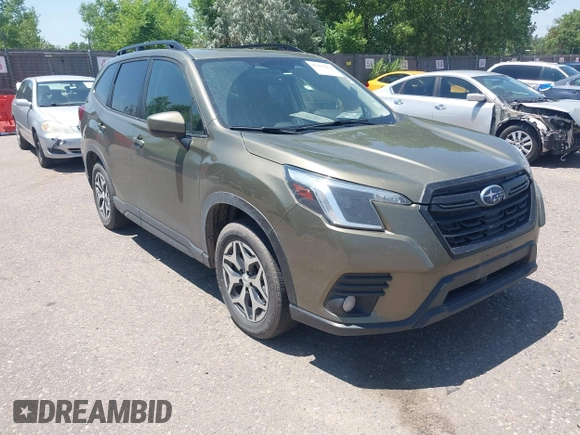 2023 Subaru Forester Premium with VIN JF2SKADC9PH423587, listed as a IAAI auction lot 42495411 with 72,423 mi miles and . Bid and sale history available at DreamBid. Image 1.