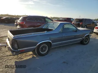 1983 Chevrolet El Camino z VIN 1GCCW80H3DR186750, wystawiony jako Copart lot #51813975 z przebiegiem 79 508 mil mil oraz Szkoda całkowita • Salvage title. Historia ofert i sprzedaży dostępna na DreamBid. Obrazek 3.