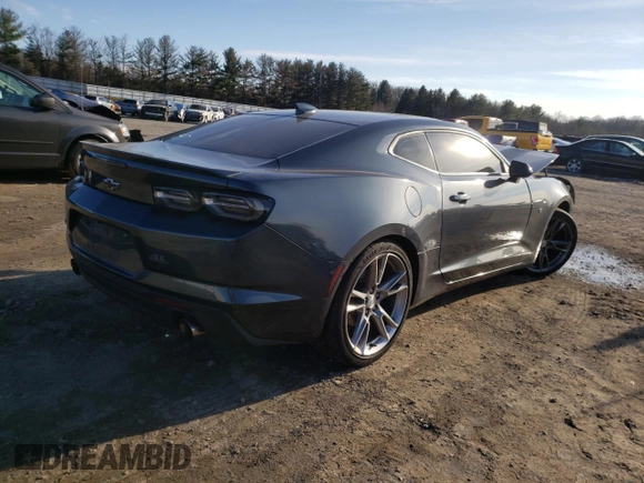2019 Chevrolet Camaro 1LT with VIN 1G1FB1RS8K0153803, listed as a Copart auction lot 41266933 with 0 mi miles. Bid and sale history available at carsss.com. Image 3.