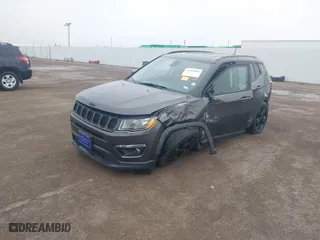 2020 Jeep Compass Latitude w/Sun/Safety Pkg with VIN 3C4NJCBB5LT105255, listed as a IAAI auction lot 41569662 with 108,307 mi miles. Bid and sale history available at carsss.com. Image 17.