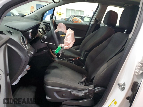 2018 Chevrolet Trax LS with VIN KL7CJNSB8JB603626, listed as a Copart auction lot 55661185 with 46,483 mi miles and Salvage Title. Bid and sale history available at carsss.com. Image 7.