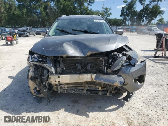 2018 Nissan Pathfinder S with VIN 5N1DR2MN1JC663663, listed as a Copart auction lot 65409265 with 77,221 mi miles and Salvage title. Bid and sale history available at DreamBid. Image 5.