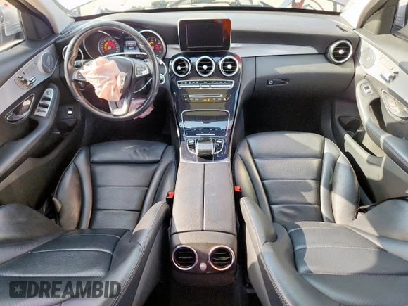 2016 Mercedes-Benz C 300 with VIN 55SWF4JB8GU175526, listed as a Copart auction lot 61534545 with 90,277 mi miles and Salvage title. Bid and sale history available at DreamBid. Image 8.