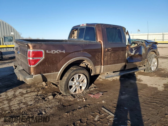 2011 Ford F-150 Lariat with VIN 1FTFW1E66BFC04734, listed as a Copart auction lot 89369565 with 0 mi miles and Salvage Title. Bid and sale history available at carsss.com. Image 3.