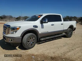 2016 Nissan Titan SL z VIN 1N6BA1F44GN514112, wystawiony jako Copart lot #48790075 z przebiegiem Nie podano mil oraz Szkoda całkowita • Salvage title. Historia ofert i sprzedaży dostępna na DreamBid. Obrazek 1.