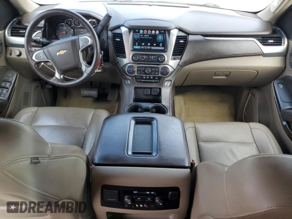 2015 Chevrolet Tahoe LT z VIN 1GNSCBKC5FR638002, wystawiony jako Copart lot #54857225 z przebiegiem 142 165 mil mil oraz Szkoda całkowita • Salvage title. Historia ofert i sprzedaży dostępna na DreamBid. Obrazek 8.