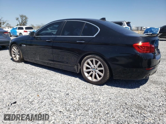 2015 BMW 5 Series 535i with VIN WBA5B1C55FD919164, listed as a Copart auction lot 49469685 with 117,610 mi miles and Clean Title. Bid and sale history available at carsss.com. Image 2.