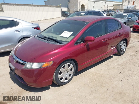2006 Honda Civic LX with VIN 1HGFA16586L076039, listed as a IAAI auction lot 41979758 with 117,955 mi miles and . Bid and sale history available at DreamBid. Image 2.