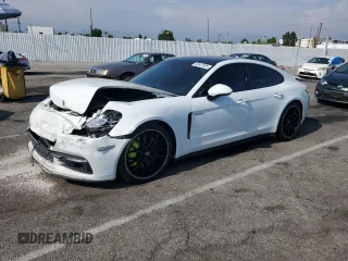 2018 Porsche Panamera 4 E-Hybrid z VIN WP0AE2A75JL130885, wystawiony jako Copart lot #55447835 z przebiegiem 76 932 mil mil oraz Szkoda całkowita • Salvage title. Historia ofert i sprzedaży dostępna na DreamBid. Obrazek 1.