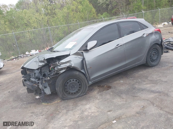2017 Hyundai Elantra GT with VIN KMHD35LH9HU377031, listed as a IAAI auction lot 41762312 with 1 mi miles. Bid and sale history available at carsss.com. Image 2.