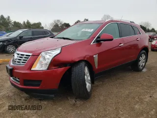 2014 Cadillac SRX Luxury Collection z VIN 3GYFNBE30ES560380, wystawiony jako Copart lot #53472775 z przebiegiem 110 019 mil mil oraz Szkoda całkowita • Salvage title. Historia ofert i sprzedaży dostępna na DreamBid. Obrazek 1.