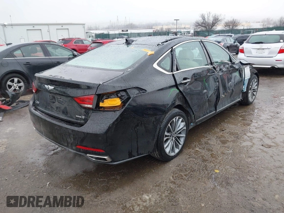 2016 Hyundai Genesis 3.8L z VIN KMHGN4JE8GU107958, wystawiony jako IAAI lot #41475058 z przebiegiem 66 194 mil mil oraz . Historia ofert i sprzedaży dostępna na DreamBid. Obrazek 4.
