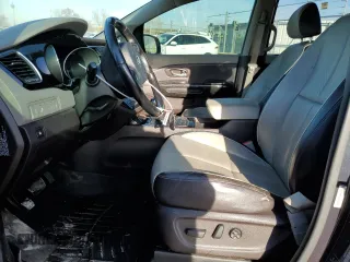 2015 Kia Sedona SX-L with VIN KNDME5C13F6037277, listed as a Copart auction lot 44452425 with 99,606 mi miles and Salvage Title. Bid and sale history available at DreamBid. Image 7.