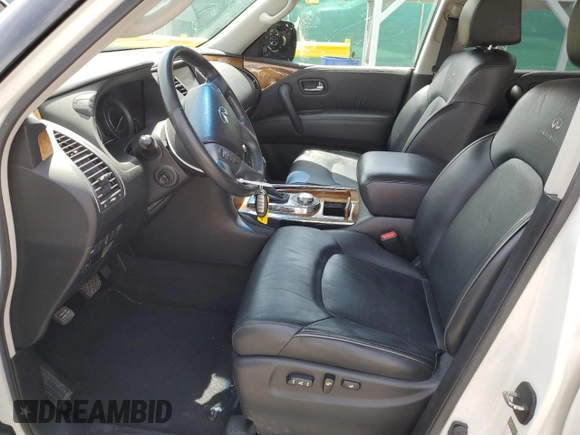 2014 Infiniti QX80 z VIN JN8AZ2NE5E9065699, wystawiony jako Copart lot #53659915 z przebiegiem 94 482 mil mil oraz Szkoda całkowita • Salvage title. Historia ofert i sprzedaży dostępna na DreamBid. Obrazek 7.
