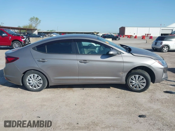 2020 Hyundai Elantra SE with VIN KMHD74LF7LU105230, listed as a IAAI auction lot 41997855 with 119,456 mi miles. Bid and sale history available at carsss.com. Image 13.