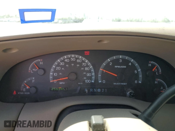 2002 Ford F-150 XL with VIN 1FTRX17W82NA64876, listed as a Copart auction lot 50013045 with 256,345 mi miles and Salvage Title. Bid and sale history available at carsss.com. Image 9.
