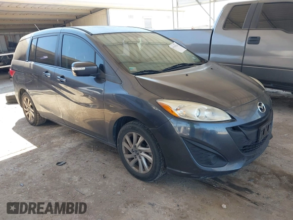2015 Mazda Mazda5 Sport with VIN JM1CW2BL6F0190989, listed as a IAAI auction lot 41783326 with 90,505 mi miles. Bid and sale history available at carsss.com. Image 1.