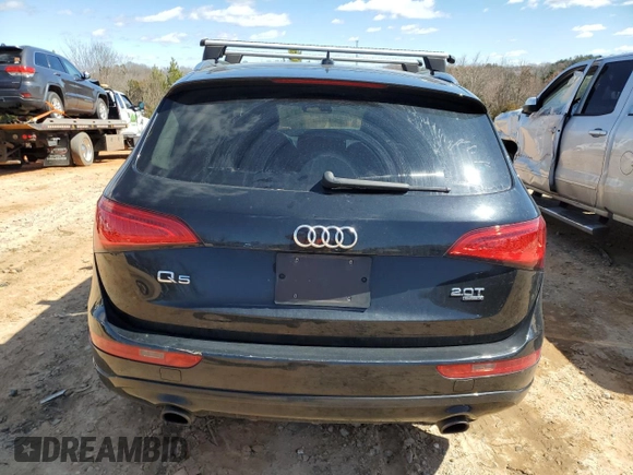 2013 Audi Q5 Premium with VIN WA1CFAFP4DA059729, listed as a Copart auction lot 47842945 with 115,248 mi miles and Salvage Title. Bid and sale history available at carsss.com. Image 6.