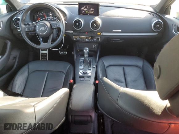 2019 Audi A3 Sedan Premium with VIN WAUBEGFF5K1018079, listed as a Copart auction lot 80294934 with 44,681 mi miles and Salvage Title. Bid and sale history available at carsss.com. Image 8.