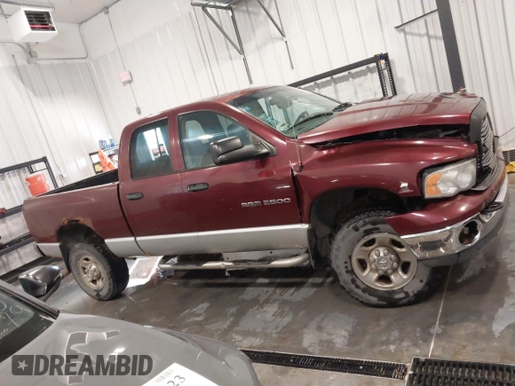 2003 Dodge 2500 ST with VIN 3D7KU28CX3G840039, listed as a IAAI auction lot 41267585 with 276,966 mi miles. Bid and sale history available at carsss.com. Image 13.