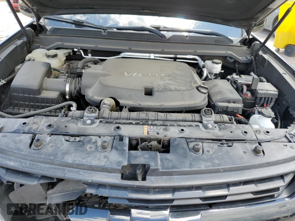 2019 Chevrolet Colorado 2WD LT z VIN 1GCGSCEN8K1244636, wystawiony jako Copart lot #56206705 z przebiegiem 40 450 mil mil oraz Szkoda całkowita • Salvage title. Historia ofert i sprzedaży dostępna na DreamBid. Obrazek 11.