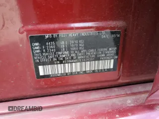 2014 Subaru Legacy Limited with VIN 4S3BMBM67E3028391, listed as a Copart auction lot 52899815 with 77,608 mi miles and Salvage title. Bid and sale history available at DreamBid. Image 14.