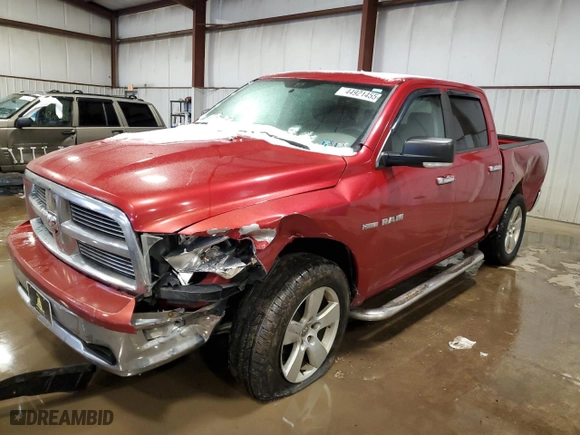 2010 Dodge Ram 1500 Sport with VIN 1D7RV1CT5AS128119, listed as a Copart auction lot 44921455 with 216,546 mi miles and Salvage Title. Bid and sale history available at carsss.com. Image 1.
