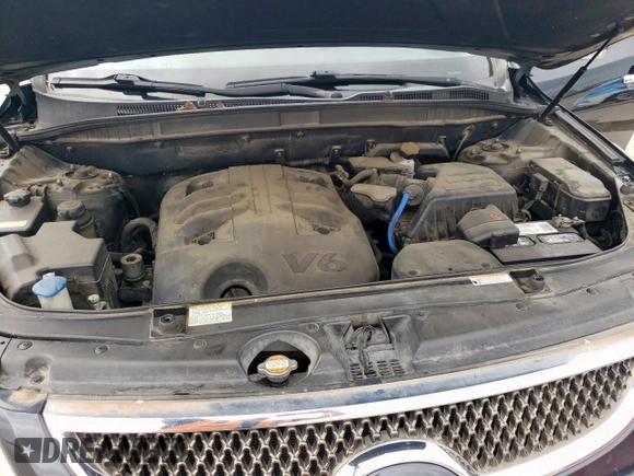 2008 Hyundai Veracruz GLS with VIN KM8NU73C78U045963, listed as a Copart auction lot 54604385 with 112,498 mi miles and Salvage title. Bid and sale history available at DreamBid. Image 12.