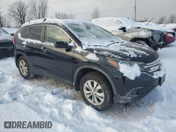 2013 Honda CR-V EX-L with VIN 2HKRM4H70DH615693, listed as a Copart auction lot 86329164 with 196,976 mi miles and Clean Title. Bid and sale history available at carsss.com. Image 4.