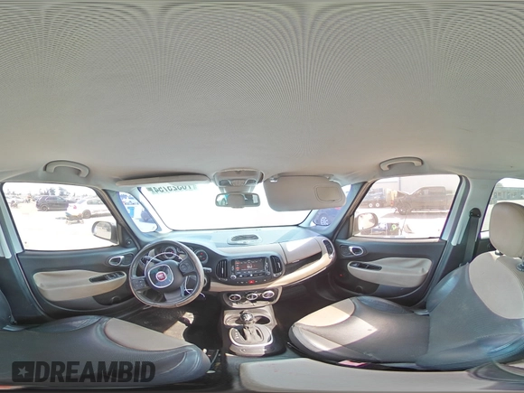 2014 FIAT 500L Lounge with VIN ZFBCFACH1EZ007063, listed as a Copart auction lot 76325754 with 154,736 mi miles and Non Repairable. Bid and sale history available at carsss.com. Image 15.
