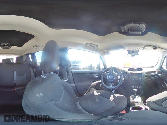 2017 Jeep Renegade Sport with VIN ZACCJAAB9HPF61383, listed as a Copart auction lot 54016175 with 87,598 mi miles and Clean title. Bid and sale history available at DreamBid. Image 14.