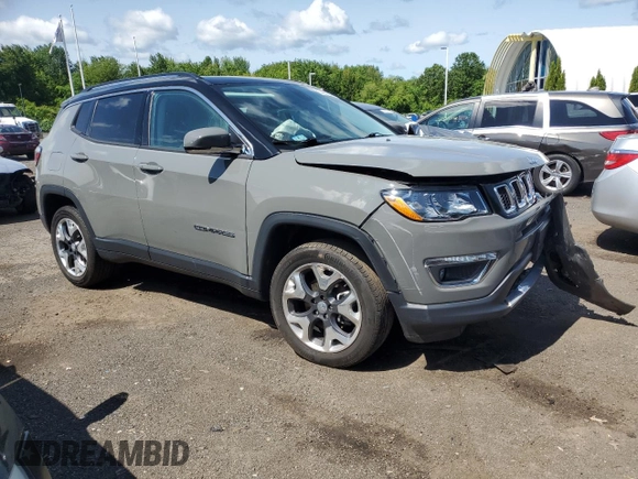 2019 Jeep Compass High Altitude z VIN 3C4NJDCB9KT704520, wystawiony jako Copart lot #58820335 z przebiegiem 17 061 mil mil oraz Szkoda całkowita • Salvage title. Historia ofert i sprzedaży dostępna na DreamBid. Obrazek 4.