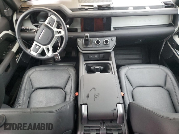 2024 Land Rover Defender with VIN SALEJEEU5R2294453, listed as a Copart auction lot 81568094 with Not provided miles and Non repairable. Bid and sale history available at DreamBid. Image 8.