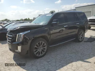 2019 Cadillac Escalade Luxury with VIN 1GYS4BKJ2KR354528, listed as a Copart auction lot 59106495 with 85,281 mi miles and Salvage title. Bid and sale history available at DreamBid. Image 1.