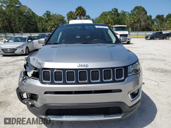 2018 Jeep Compass Limited with VIN 3C4NJCCB3JT461201, listed as a Copart auction lot 52573075 with 41,242 mi miles and Salvage Title. Bid and sale history available at carsss.com. Image 5.