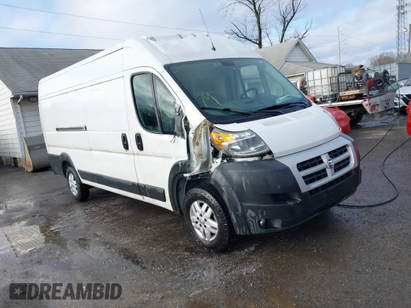 2014 Ram ProMaster Cargo with VIN 3C6URVJG1EE117303, listed as a IAAI auction lot 41498073 with 132,201 mi miles and . Bid and sale history available at DreamBid. Image 1.