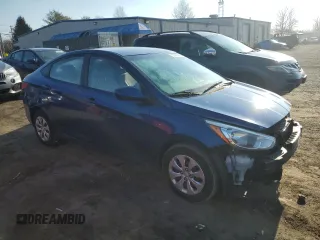 2016 Hyundai Accent SE with VIN KMHCT4AE1GU021931, listed as a Copart auction lot 46681145 with 136,093 mi miles and Salvage Title. Bid and sale history available at DreamBid. Image 4.